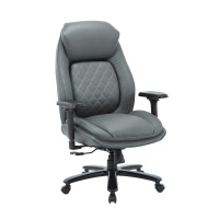 Офисное кресло Chairman CH403 экокожа, серый