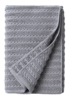 Полотенце Verossa Pique Texture Графит махровое 430г, 50 x 90см