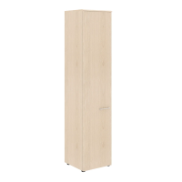 Шкаф-колонка высокий Skyland Wave WHC 42.1, бук тиара, 432х432х1949мм, с глухой дверью, с топом