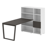 Рабочая станция EVRST 1215 Мокко/Мокко 1990х1250х1355 EDIS