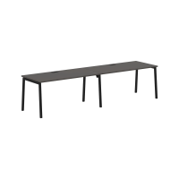 Стол 2-х местный ELWST 3180 Мокко/Черный 3126х800х750 EDIS