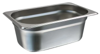Гастроемкость нержавеющая сталь 1/4 100мм, 2.5л