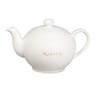 Чайник заварочный Niktea 450мл, фарфор, цвет слоновая кость