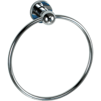 Полотенцедержатель Nofer Siena круглый, 16357.В