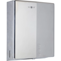 Диспенсер для полотенец листовых Nofer антивандальный нерж.сталь, глянцевый, 04046.B