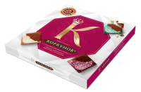 Шоколад Коркунов темный-молочный-молочный с фундуком ассорти, 87г