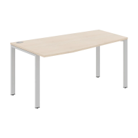 Стол эргономичный XS6CT 169(L) Бук Тиара/Серый 1600х900х750 XTEN-S60