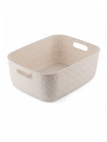 Корзина для хранения Curver Softex S кремовая 12.5л, 38 x 28.2 x 14.2см