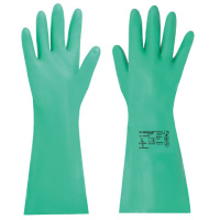 Перчатки нитриловые ЛАЙМА НИТРИЛ EXPERT, 75 гр/пара, химически устойчивые, гипоаллергенные, размер 9