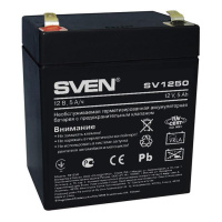 Батарея для ИБП Sven SV 1250 9x7x10.7см, 5Ач, 12В
