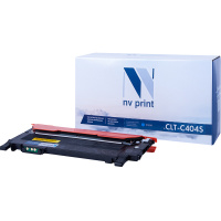 Картридж лазерный Nv Print CLT-C404SC, голубой, совместимый
