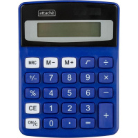 Калькулятор настольный Attache ATC-555-8C 8 разрядов, синий
