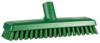 Щетка для пола Vikan 270мм, супер жесткий ворс, скребковая, с подачей воды, зеленый, 70412