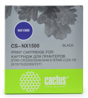 Картридж матричный Cactus CS-NX1500 черный, для Star NX-1500/24xx/LC-8211