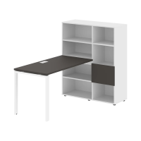 Рабочая станция EURST 1113 Мокко/Белый 1790х1120х1355 EDIS