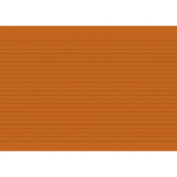 Карточки для картотеки Brunnen А6, оранжевые, линованные, 100шт