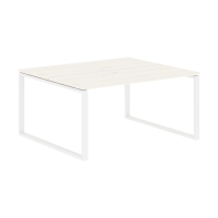 Стол 2-х местный EQWST 1513 Ясень Траун/Белый 1560х1346х750 EDIS