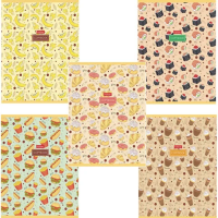 Тетрадь Hatber Good food А5, 96 листов, в клетку, на скрепке, картон