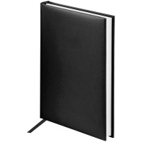 Ежедневник недатированный Officespace Ariane черный, А5, 160 листов, обложка с поролоном
