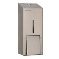 Диспенсер для мыла наливной Merida Stella R DSA102.R, Anti Finger, металлический, 500мл, Мини