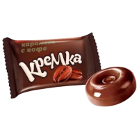 Карамель леденцовая КРЕМКА со вкусом кофе, 500 г, КНК596
