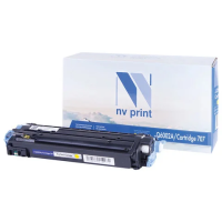 Картридж лазерный Nv Print Q6002A/707Y, желтый, совместимый