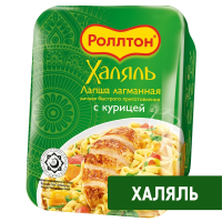Лапша быстрого приготовления Роллтон Халяль лагманная с курицей, 90г