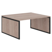 Стол 2-х местный XQPWST 1614 Дуб Сонома/Антрацит 1600х1406х750 XTEN-QP