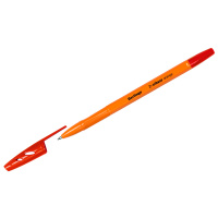 Шариковая ручка Berlingo Tribase Orange красная, 0.7мм