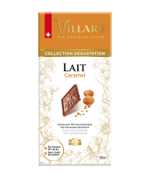 Шоколад Villars С карамелью, молочный, 100г