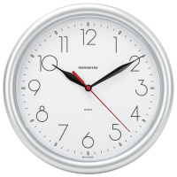 Часы настенные Troyka белые, d=24.5см, круглые, 21270212