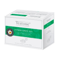 Чай Teatone Jasmine Green Tea, зеленый, 20 пакетиков на чайник