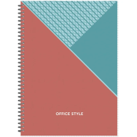 Блокнот Attache Economy Office Style А4, бежевый, в клетку, 96 листов