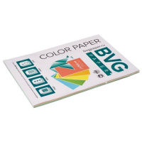 Цветная бумага для принтера Bvg Pastel 5 цветов, А4, 50 листов, 80г/м2