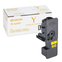 Тонер-картридж KYOCERA (TK-5240Y) P5026cdn/w/M5526cdn/w, ресурс 3000 стр., цвет желтый, оригинальный