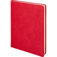 Ежедневник недатированный А5+ CLASSIC иск.кожа КРАСНЫЙ 3-689/04