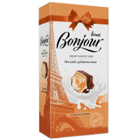 Конфеты Konti Bonjour со вкусом сливок, 80г