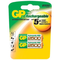 Аккумулятор Gp АА/HR06, 2500mAh, 2шт/уп