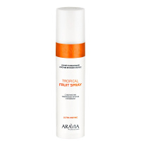 Спрей очищающий Aravia Tropical Fruit Spray, энзимный против вросших волос с экстрактами тропических
