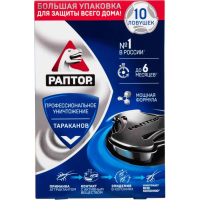 Средство от насекомых РАПТОР Ловушка от тараканов 10 шт/уп