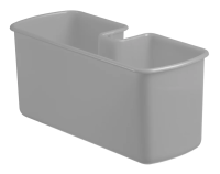 Контейнер для держателя мешка TTS,  навесной,  серый, 00003355E