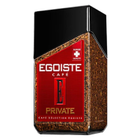 Кофе растворимый Egoiste Private 100г, стекло