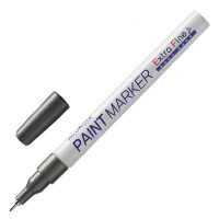Маркер-краска Munhwa Extra Fine Paint Marker серебряный, 1мм, пулевидный наконечник, нитро-основа