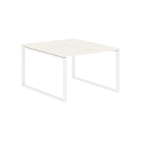 Стол 2-х местный EQWST 1113 Ясень Траун/Белый 1160х1346х750 EDIS