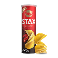 Чипсы Lay's Stax Пикантная паприка, 140г