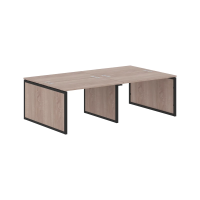 Стол 4-х местный XQPWST 2414 Дуб Сонома/Антрацит 2400х1406х750 XTEN-QP