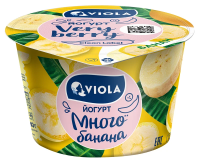 Йогурт Viola банан 2.6%, 180г