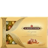 Конфеты Коркунов ассорти в молочном шоколаде, 110г