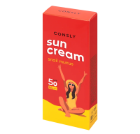 Крем Consly солнцезащитный с муцином улитки SPF50, 50мл