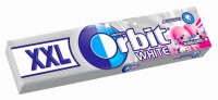 Жевательная резинка ORBIT XXL white bubblemint, 20,4г